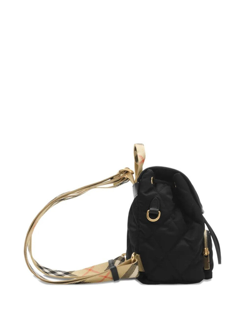 Black Horseshoe Mini Backpack 2