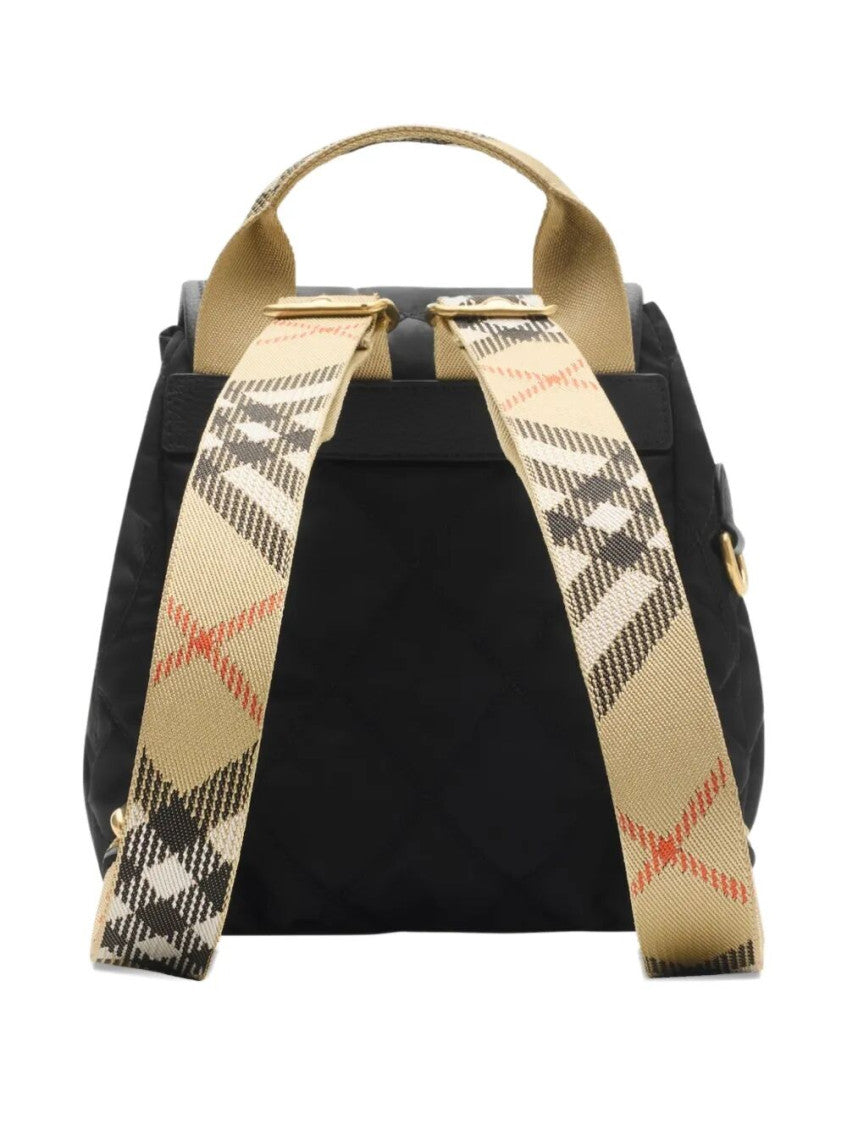 Black Horseshoe Mini Backpack 3