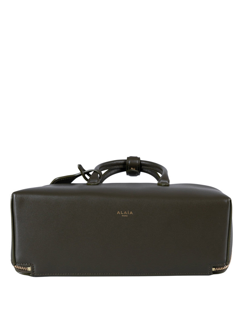 Dark Green Delta Small Satchel 4