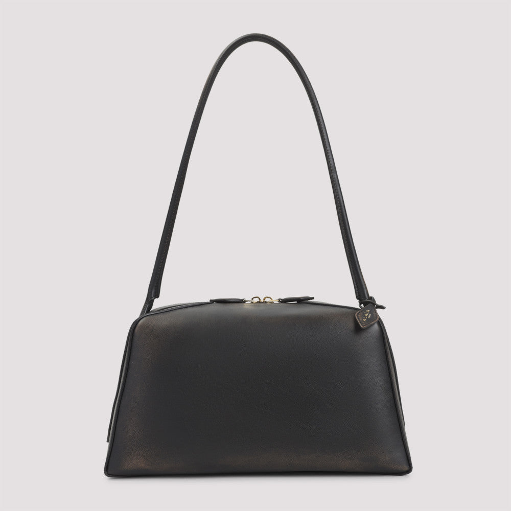 Dark Brown Le Bouledogue Shoulder Bag 4
