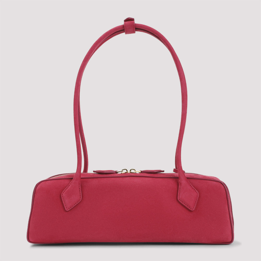Pink Le Teckel Medium Shoulder Bag 4