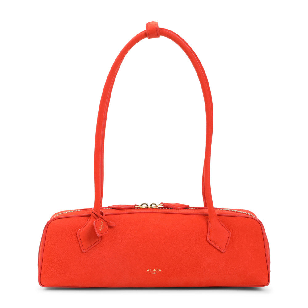 Orange Le Teckel Medium Shoulder Bag 1