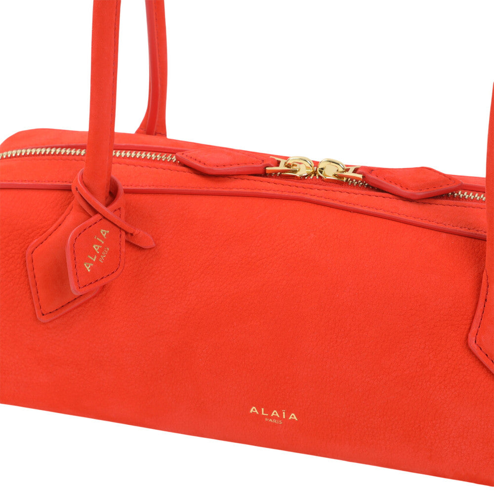Orange Le Teckel Medium Shoulder Bag 3