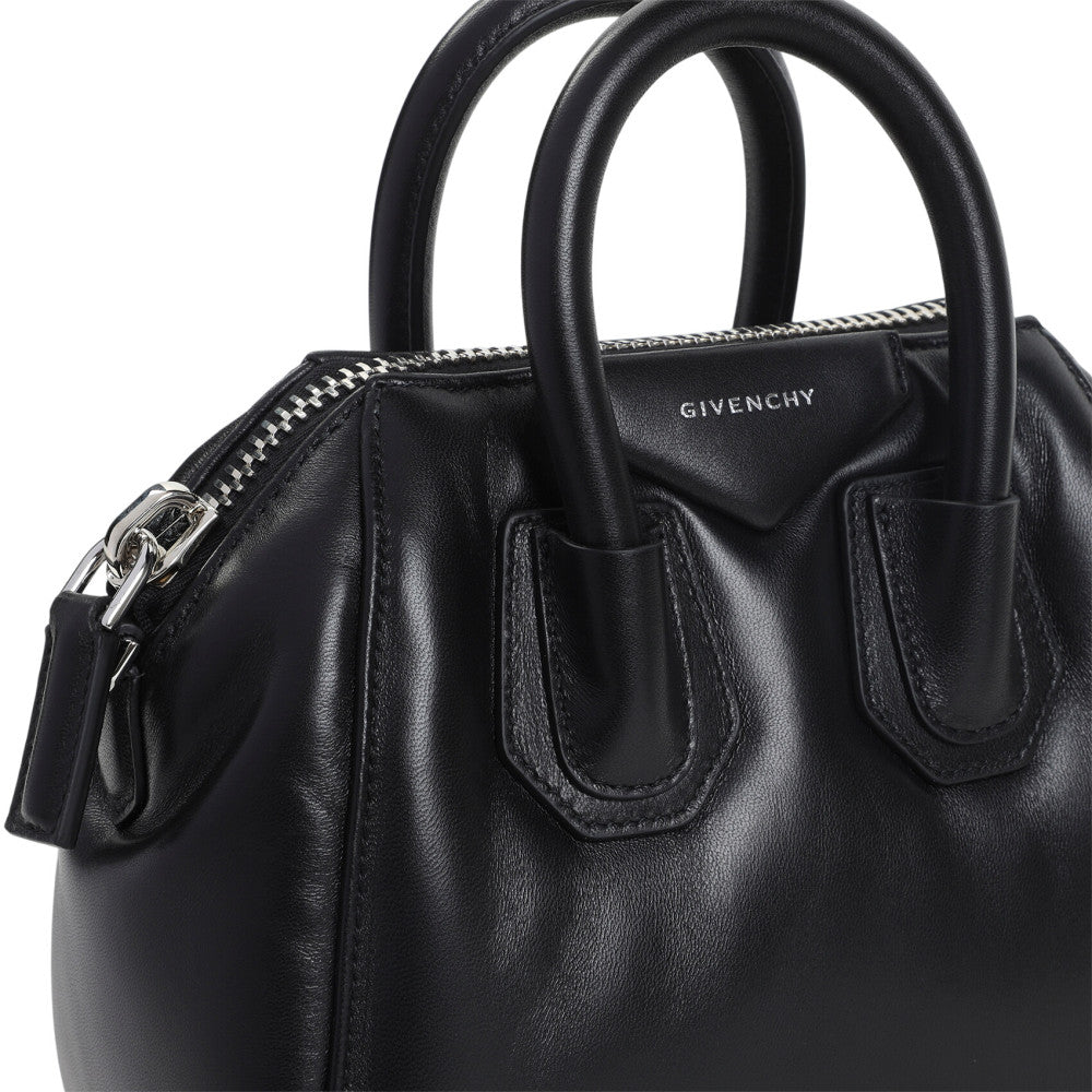 Black Antigona Mini Satchel 3