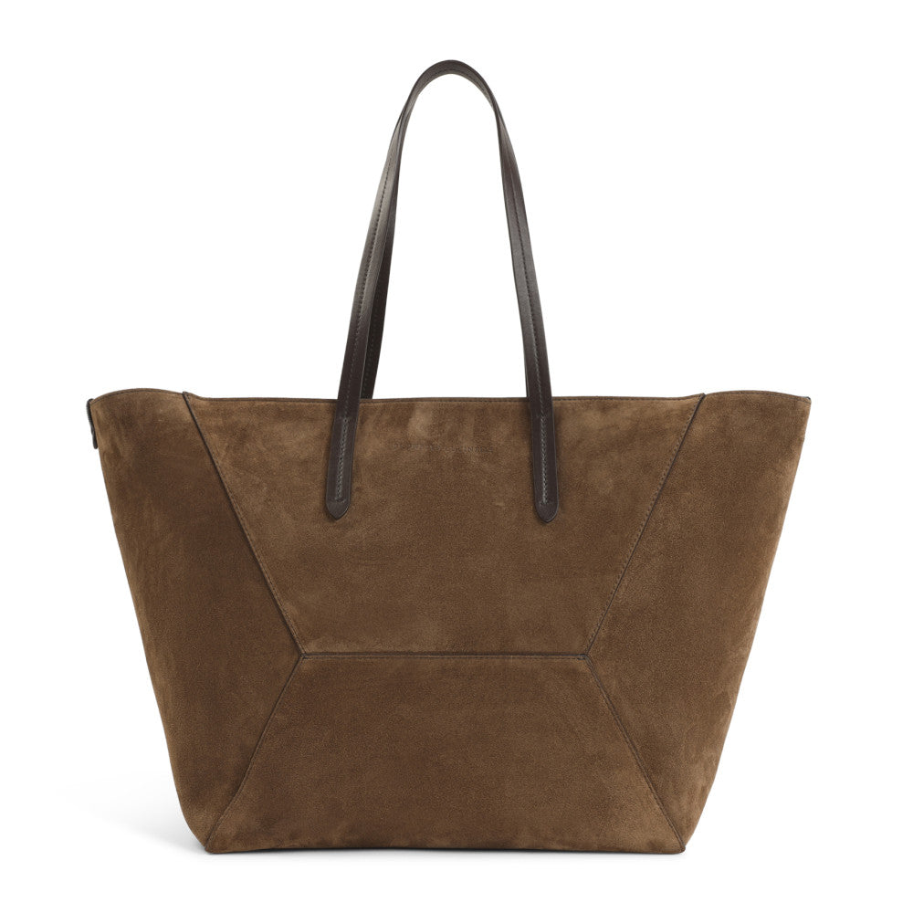 Brown Logo Large Tote 1