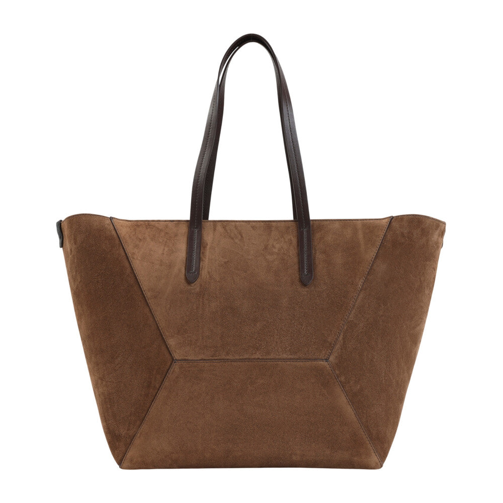 Brown Logo Large Tote 2