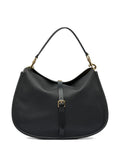 Black Leather Shoulder Bag 1