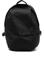 Black Logo Large Backpack 1