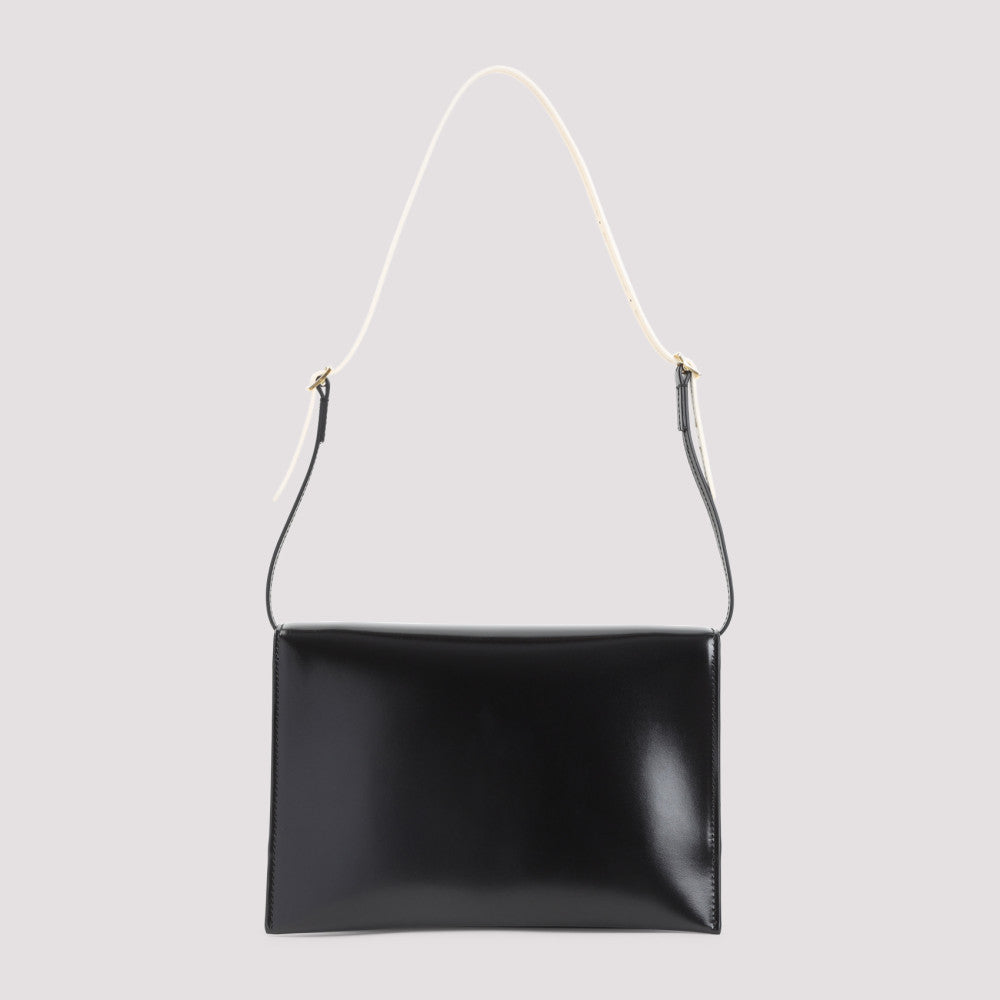 Black File Small Shoulder Bag 4