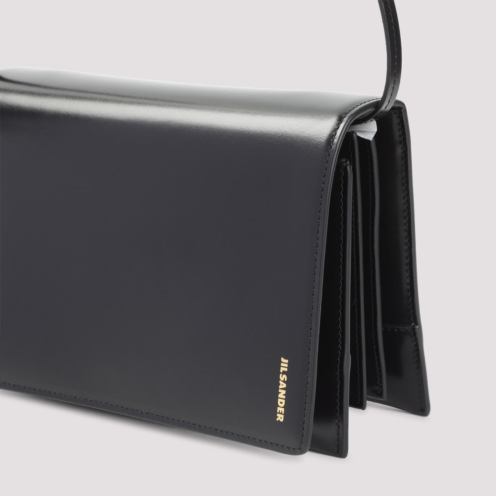 Black File Small Shoulder Bag 5