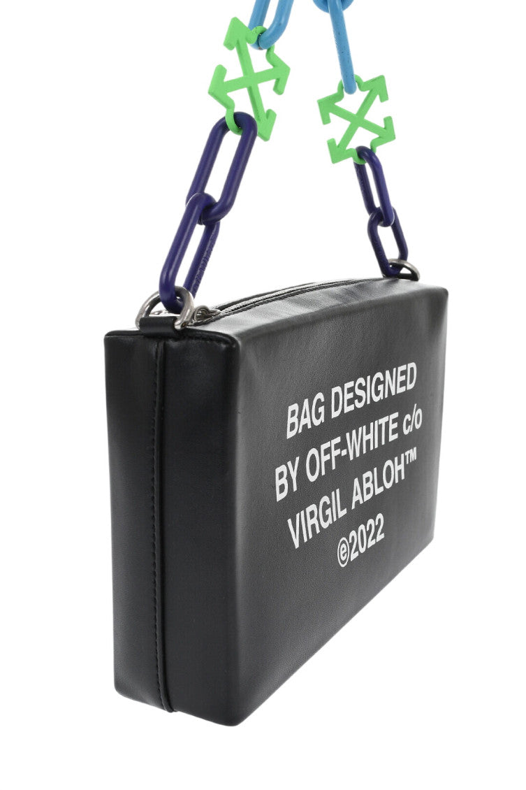 Black Logo Small Shoulder Bag 3