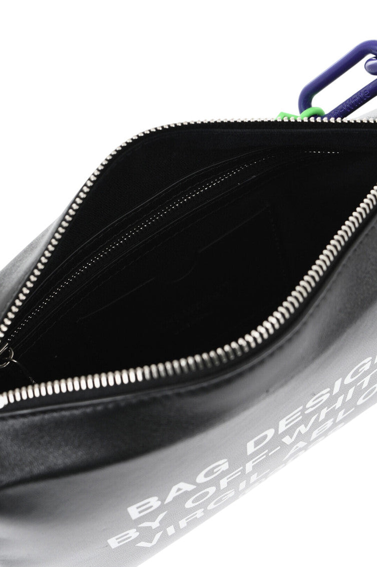 Black Logo Small Shoulder Bag 4