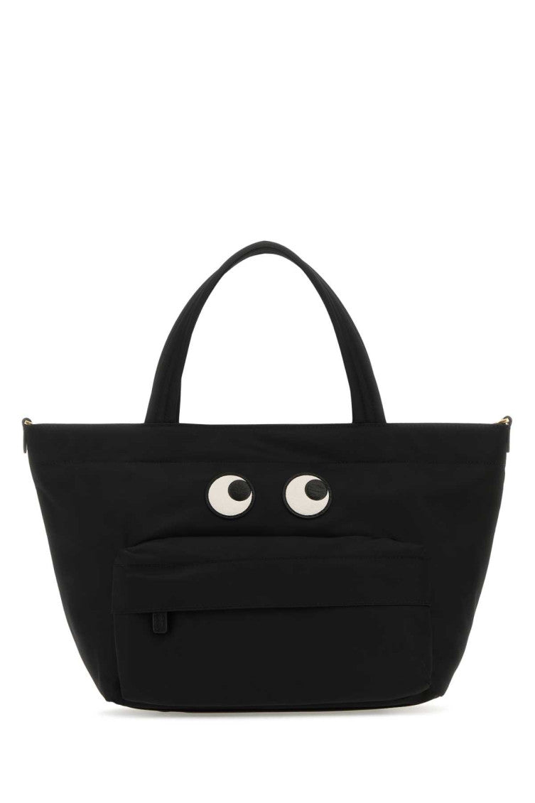 Black Eyes Nylon Mini Tote Bag 1