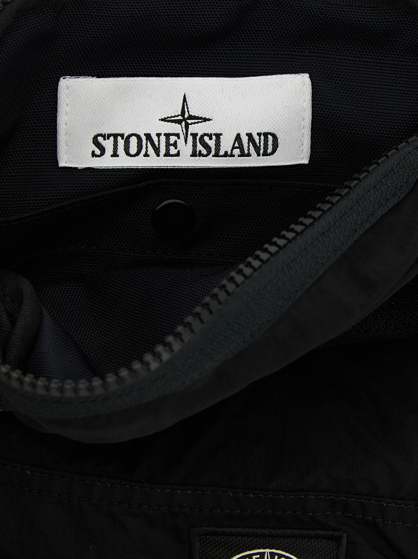 Black Logo Small Crossbody Bag 3