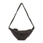 Dark Brown Croissant Shoulder Bag 1