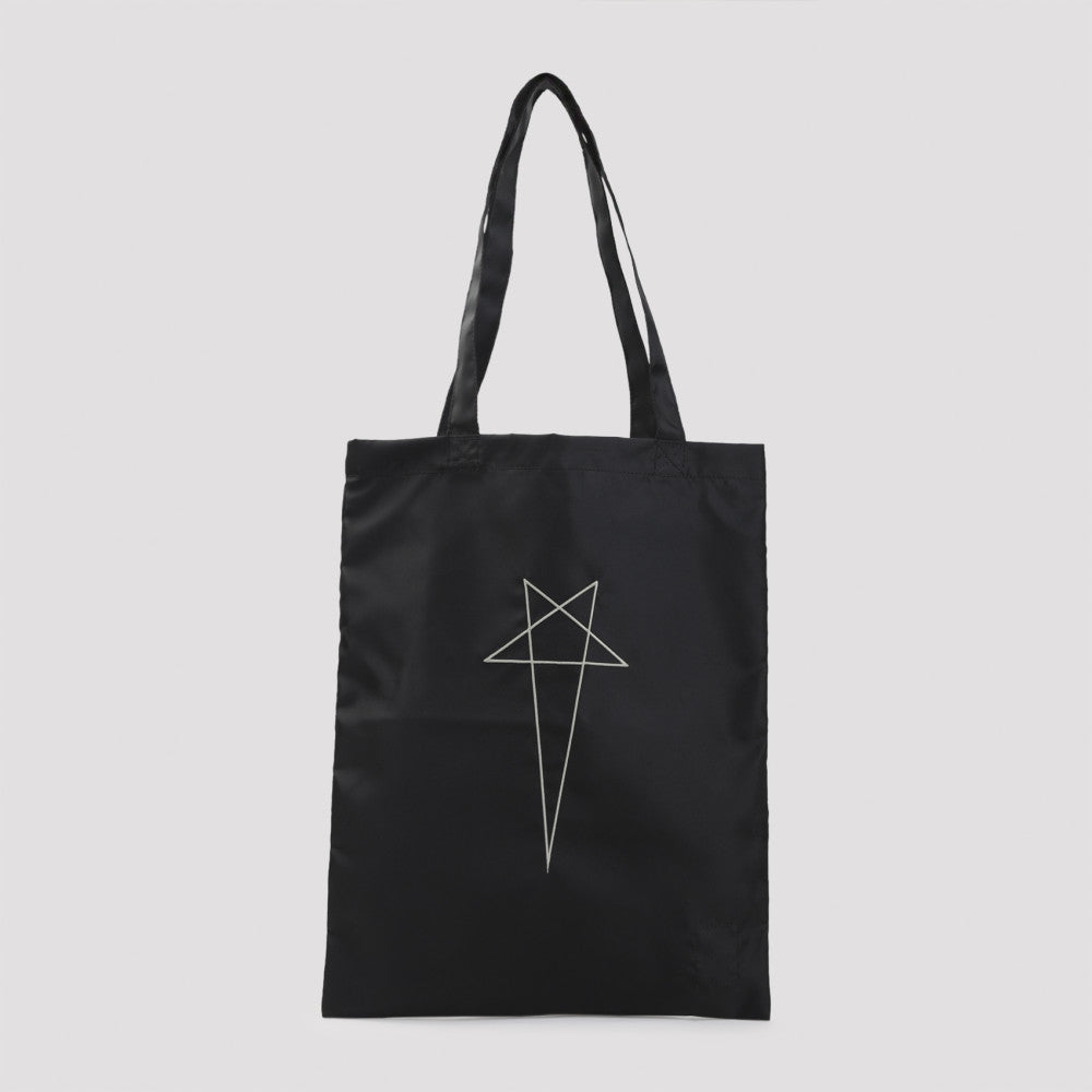 Black Printed Tote 3
