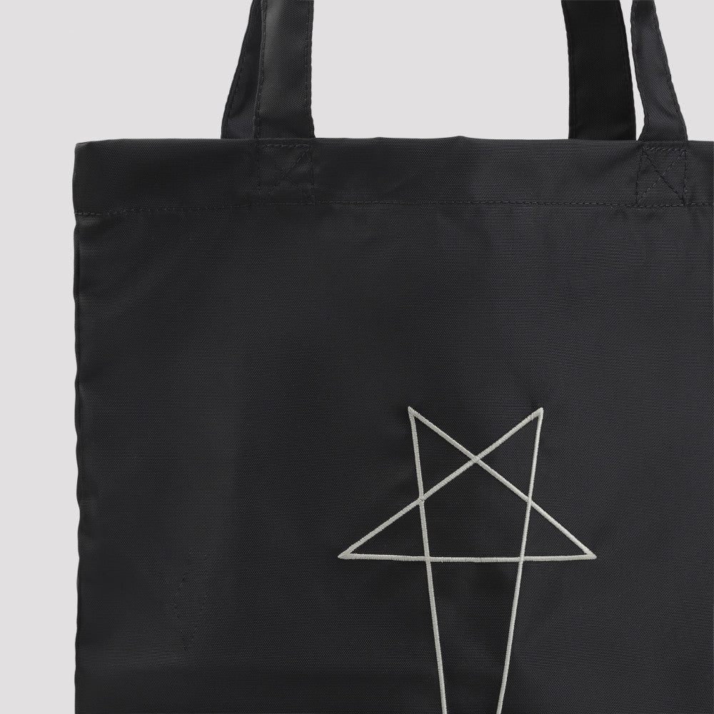 Black Printed Tote 5