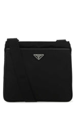 Black Re-Nylon crossbody bag 1
