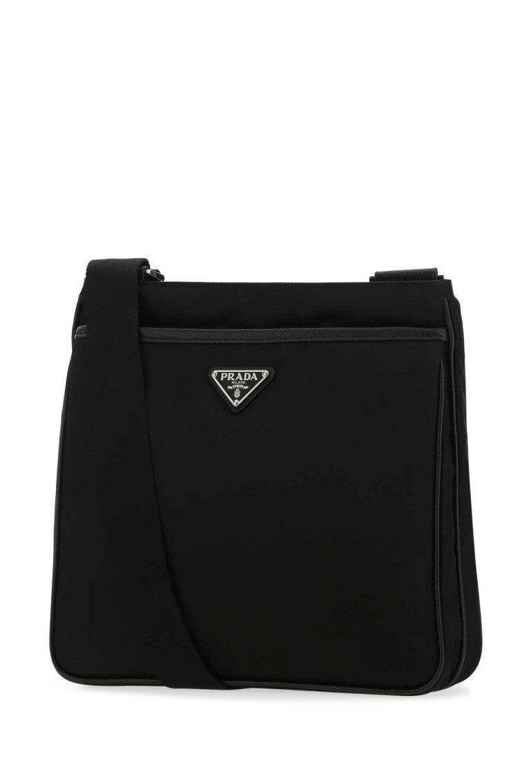 Black Re-Nylon crossbody bag 2