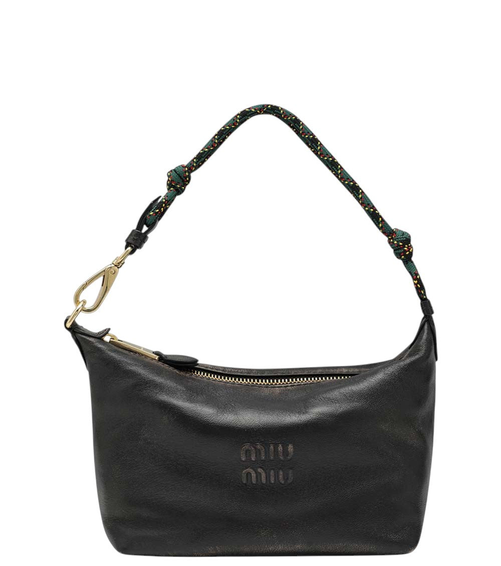 Black Logo Mini Shoulder Bag 1