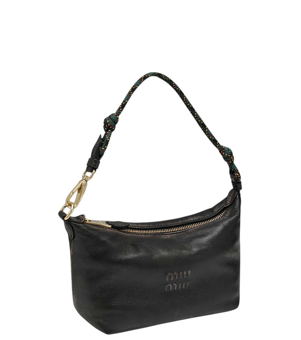 Black Logo Mini Shoulder Bag 2