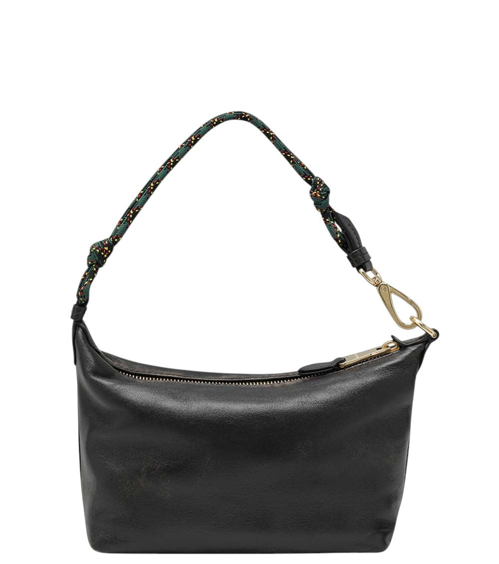 Black Logo Mini Shoulder Bag 3