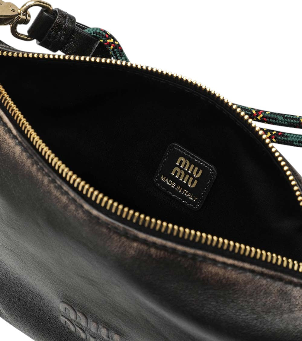 Black Logo Mini Shoulder Bag 4