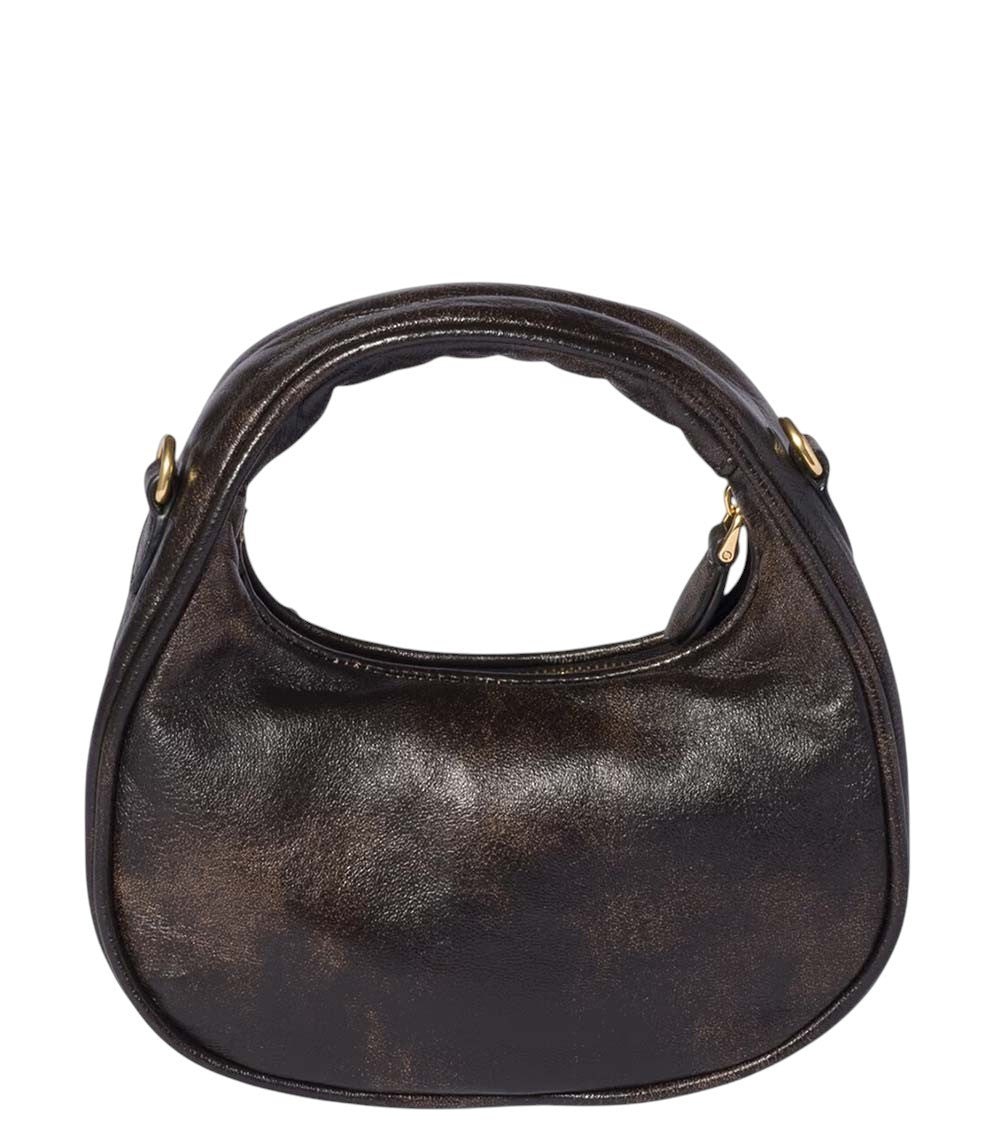 Coffee Wander Embroidered Mini Hobo 3