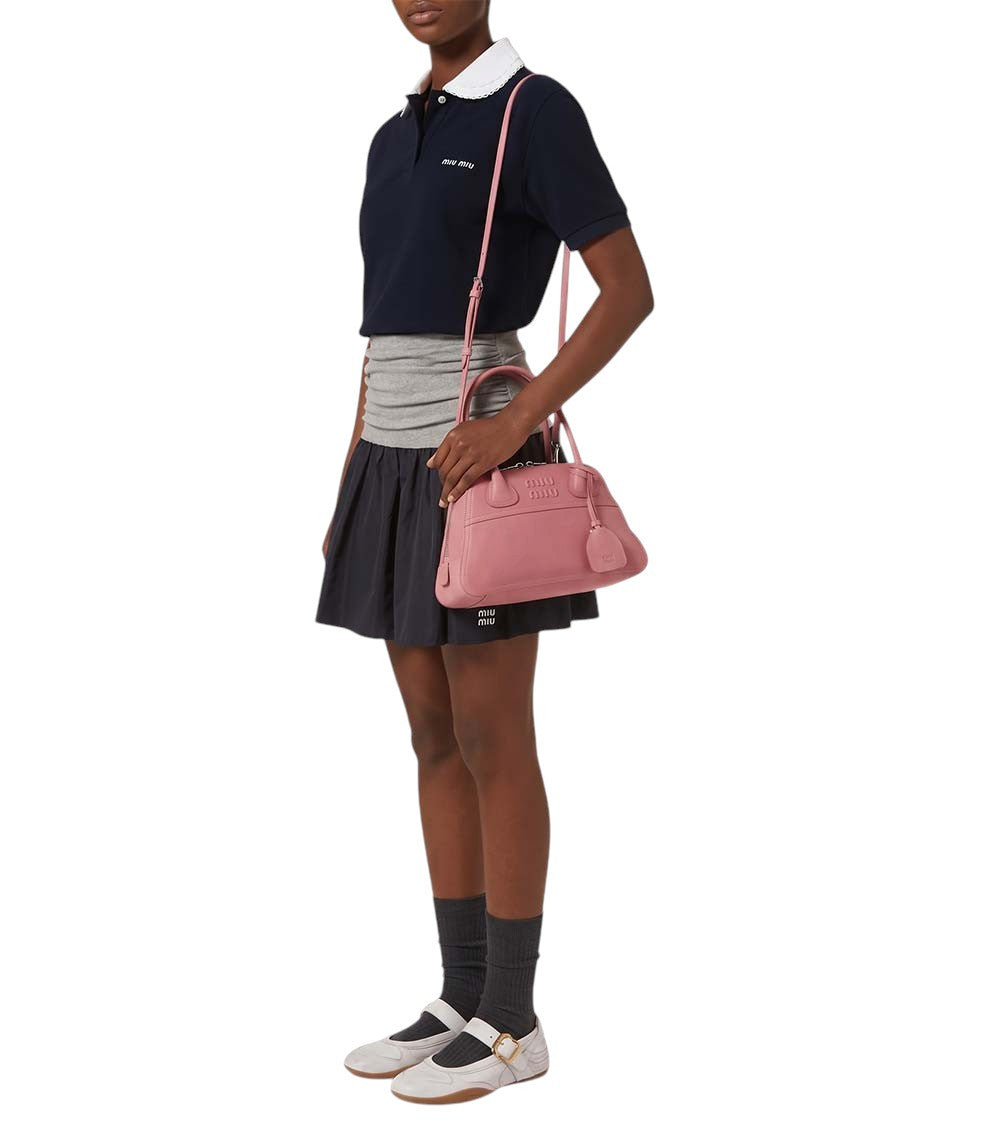 Begonia Pink Vivant Small Satchel 5