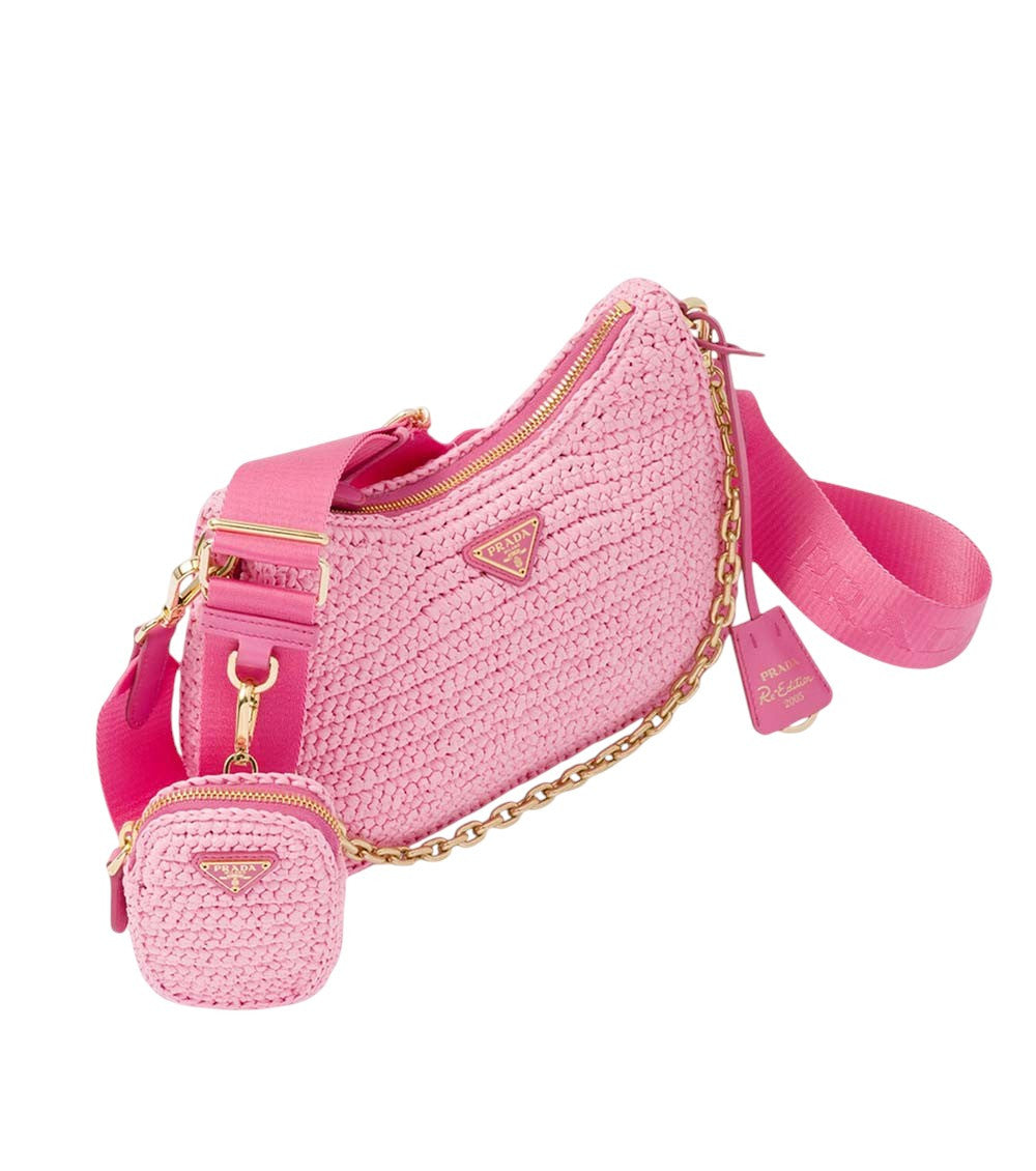 Pink Re-Edition 2005 Small Crossbody Bag 2
