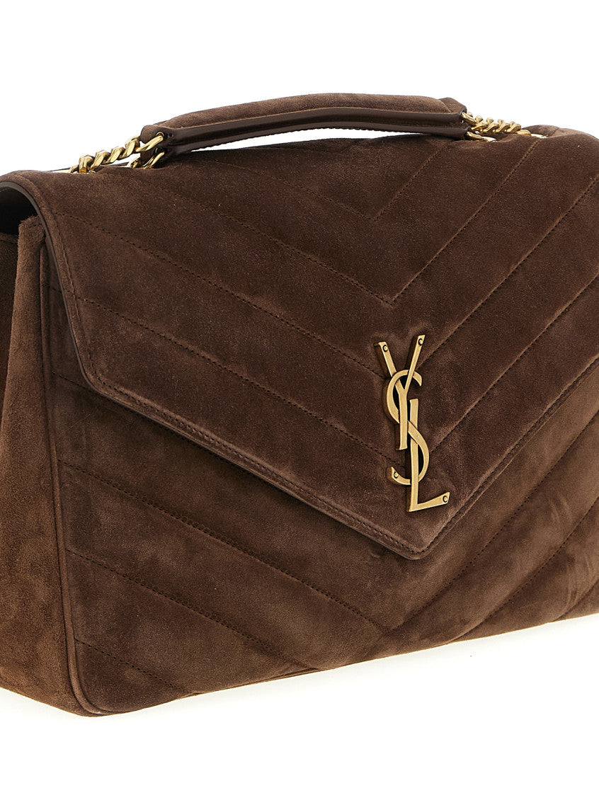 Brown Loulou Large Shoulder Bag 3