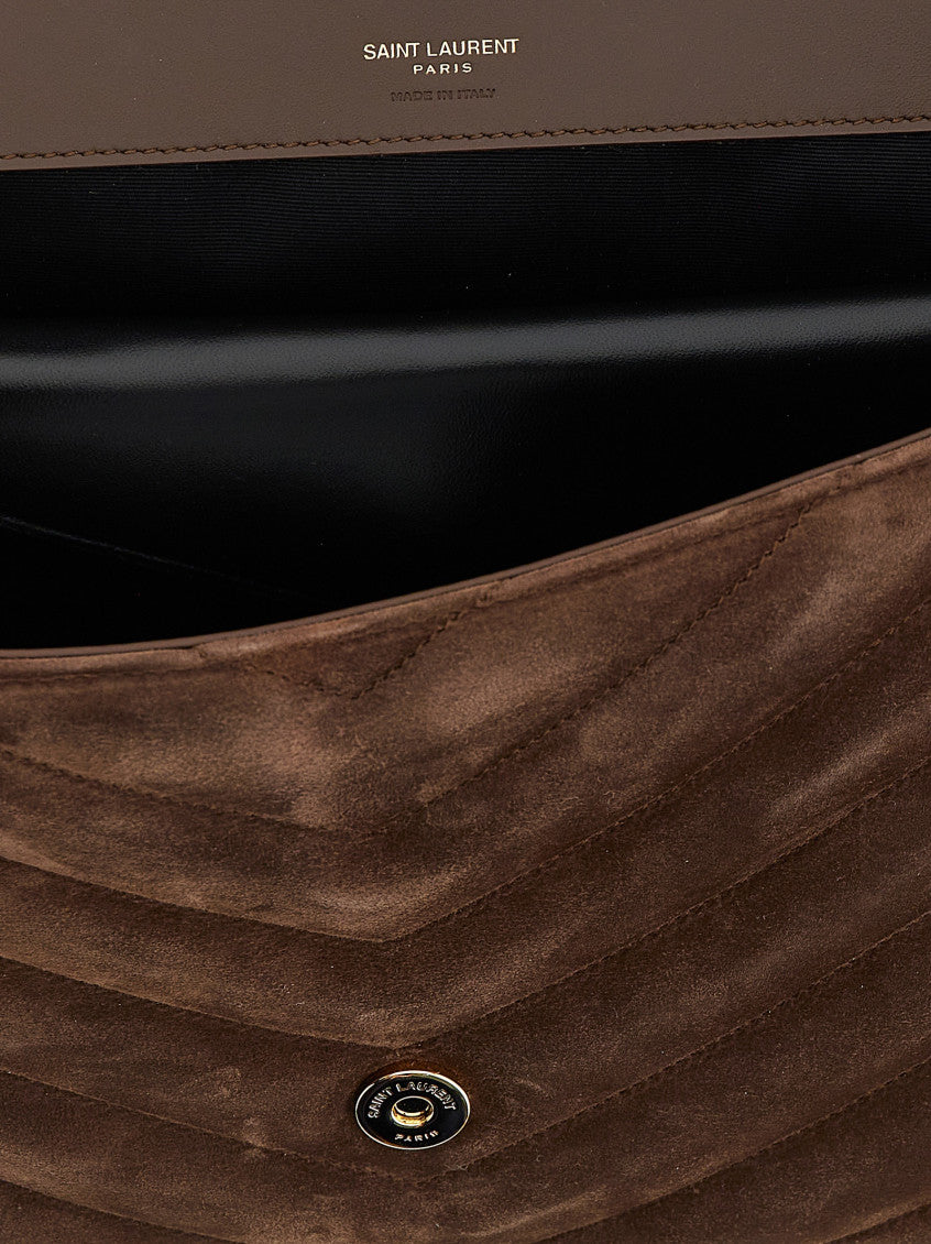 Brown Loulou Large Shoulder Bag 4