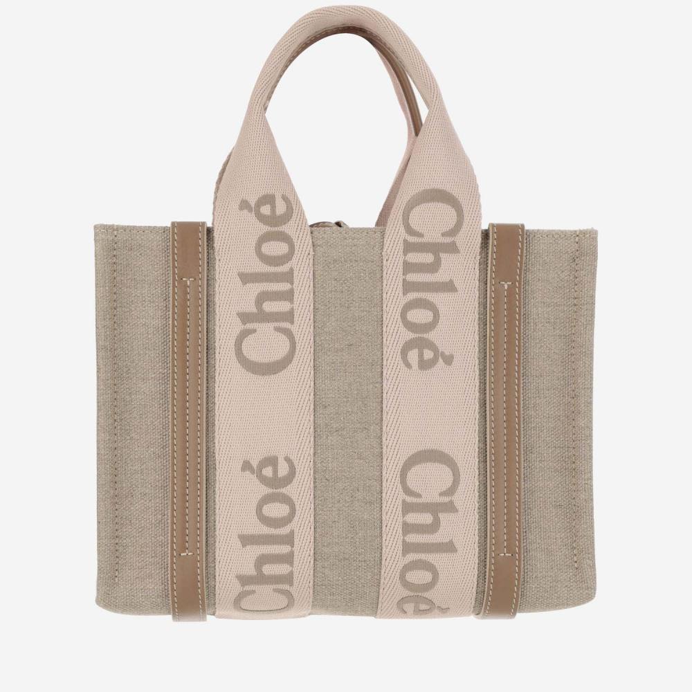 Beige Woody Small Satchel 4