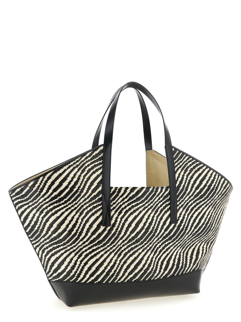Black 'Waves' Tote 2