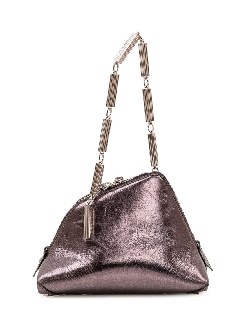 Silver La Scala Mini Clutch 3