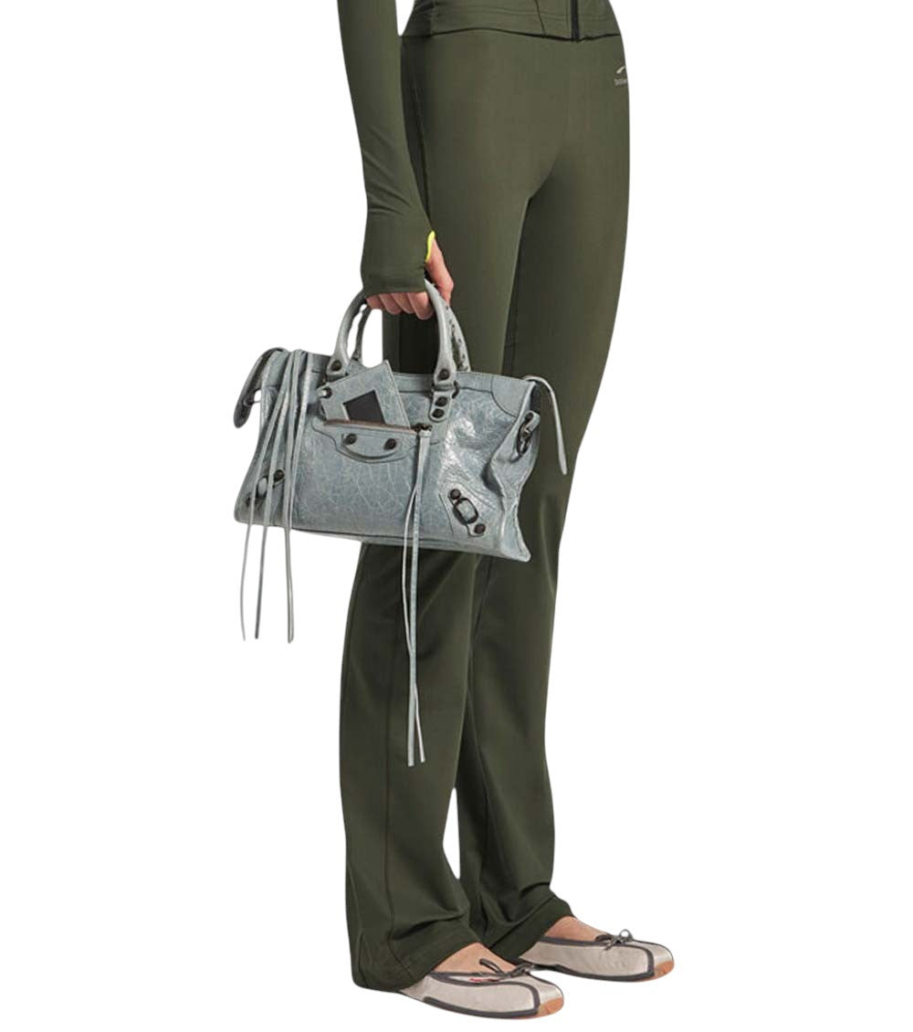 Grey Le City Small Satchel 5