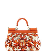 Orange Sicily Mini Satchel 1