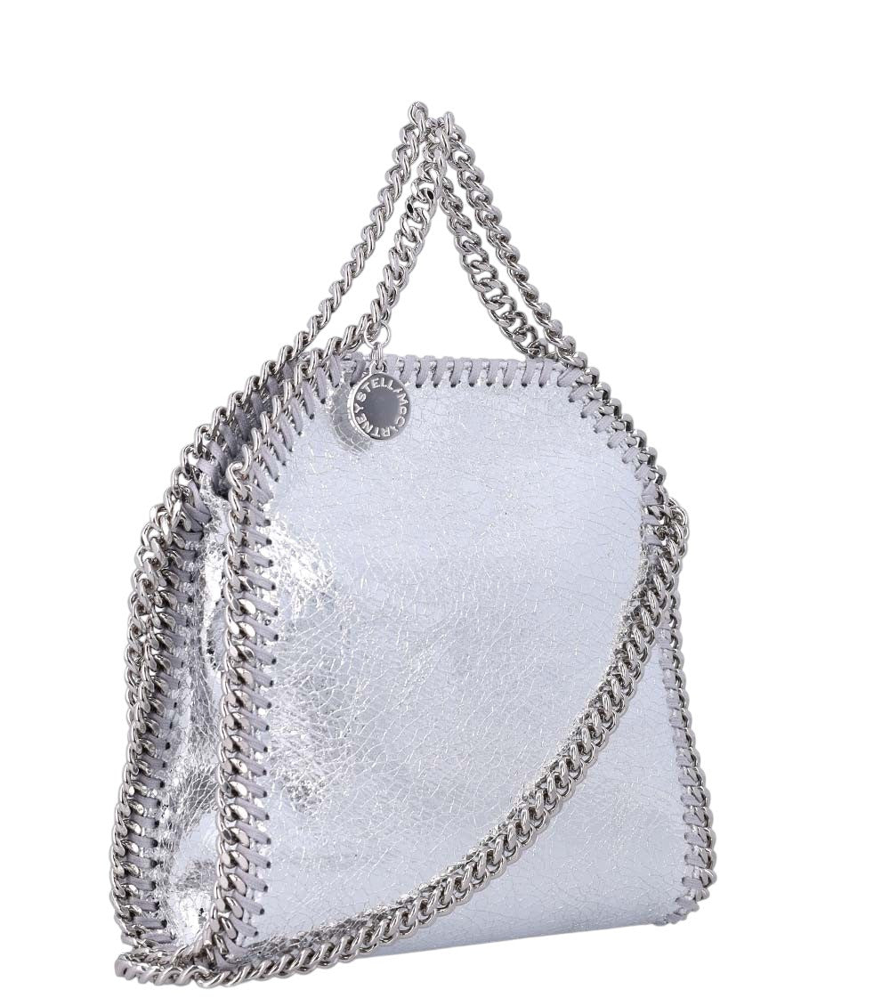 Silver Falabella Tiny Tote 2
