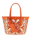 Orange Atene Small Tote 1