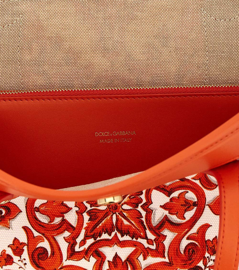 Orange Atene Small Tote 4