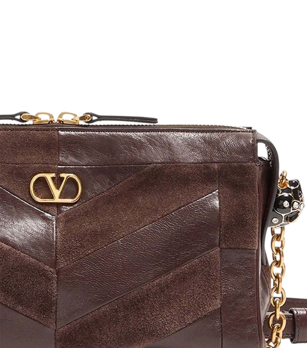 Brown Panthea Small Shoulder Bag 4