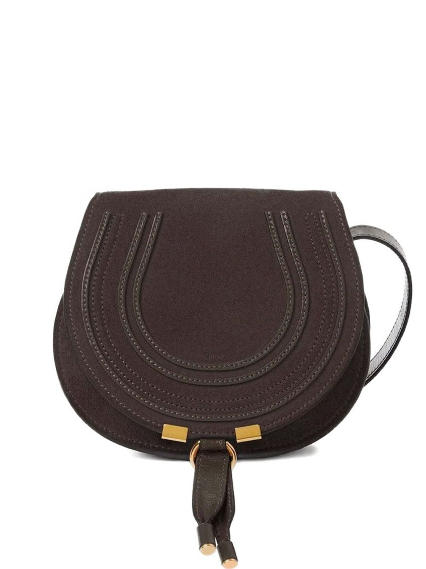 Dark Brown Marcie Small Crossbody Bag 1