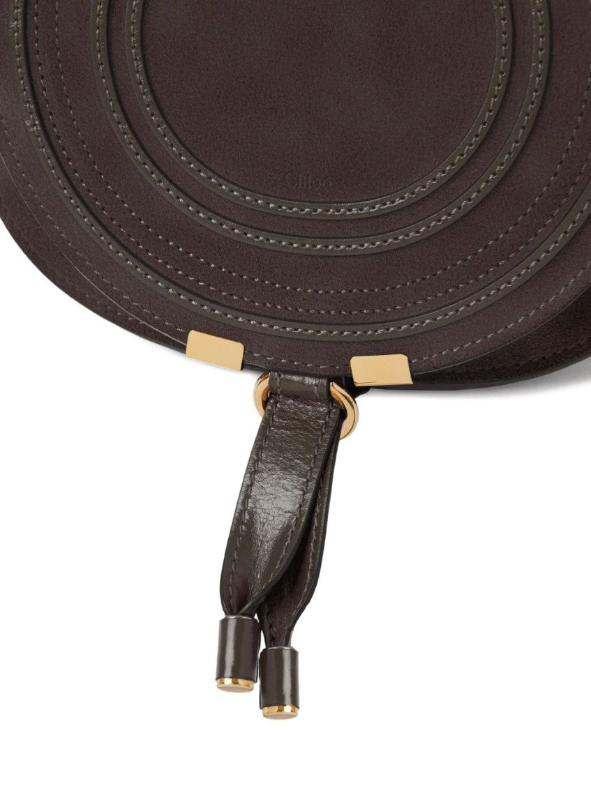 Dark Brown Marcie Small Crossbody Bag 4