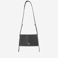 Black Logo Crossbody Bag 1