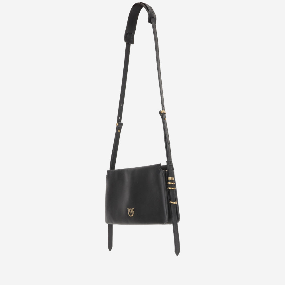 Black Logo Crossbody Bag 2
