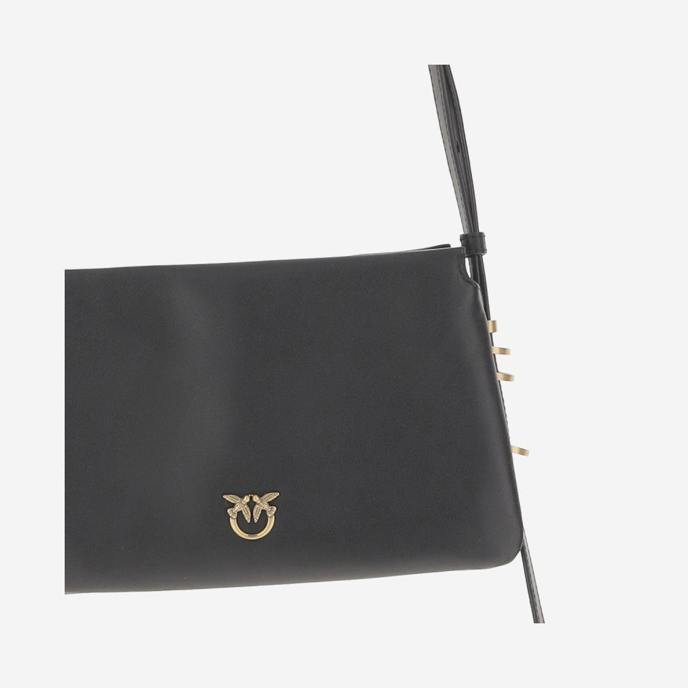 Black Logo Crossbody Bag 4