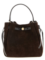 Dark Brown Romy Bucket Bag 1