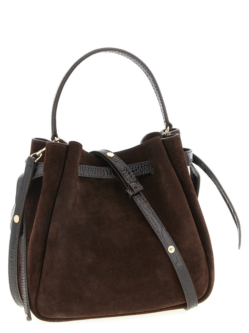 Dark Brown Romy Bucket Bag 2