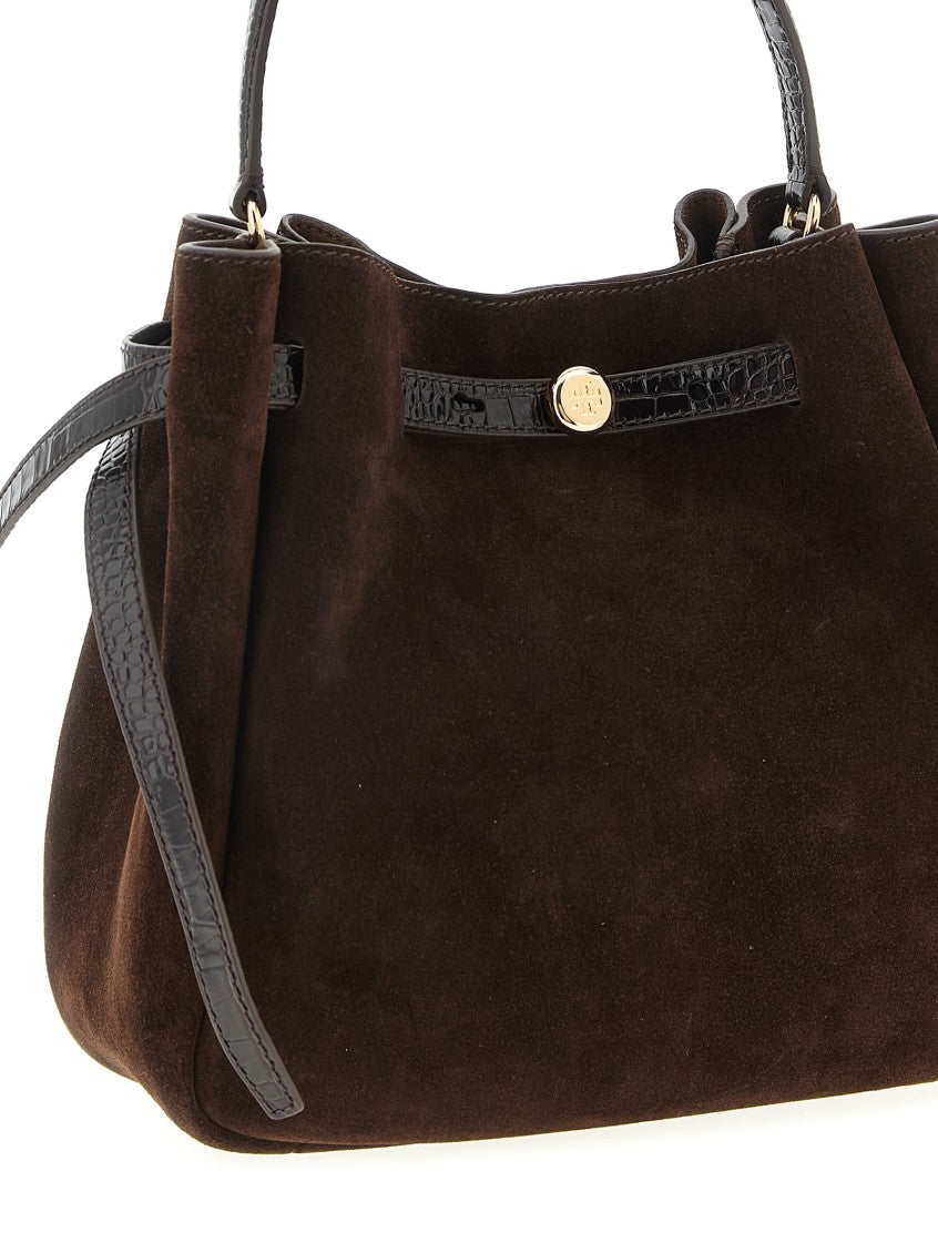 Dark Brown Romy Bucket Bag 3