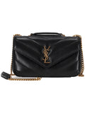 Black Loulou Small Shoulder Bag 1